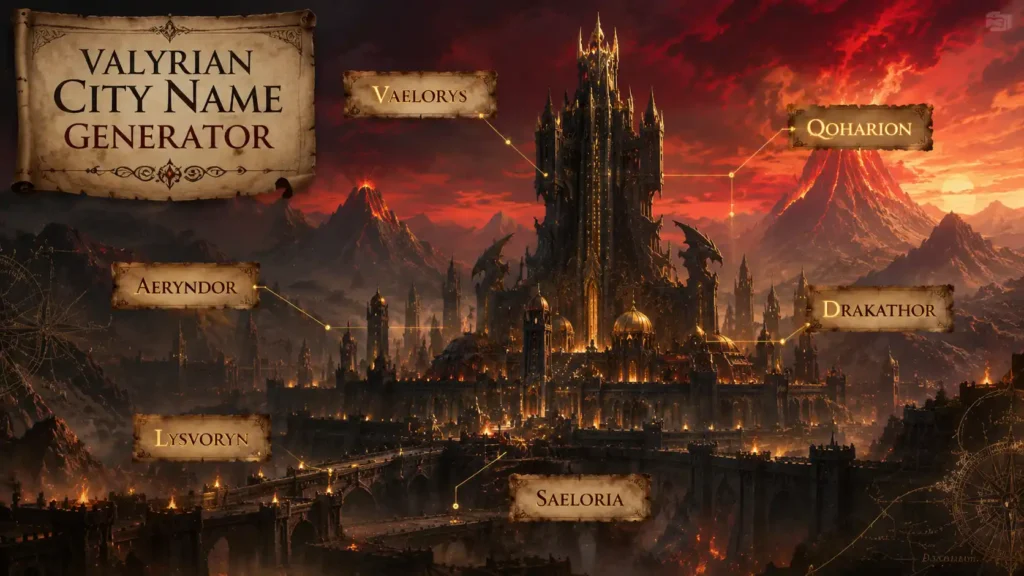Valyrian City Name Generator